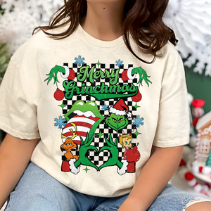 Retro Merry Greenchmas Tshirt