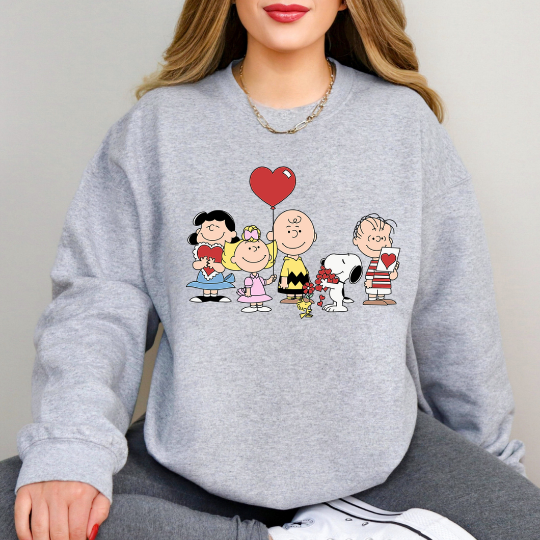 Charlie Friends Vday Sweatshirt