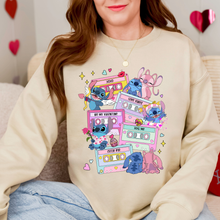 Load image into Gallery viewer, S &amp; A Valentine Tapes Sweatshirt
