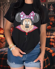 Load image into Gallery viewer, Vampire Girl Mouse Balloon Tshirt
