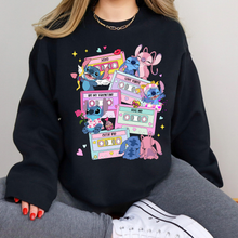 Load image into Gallery viewer, S &amp; A Valentine Tapes Sweatshirt
