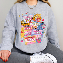 Load image into Gallery viewer, Honey Bear Valentine Tapes Sweatshirt
