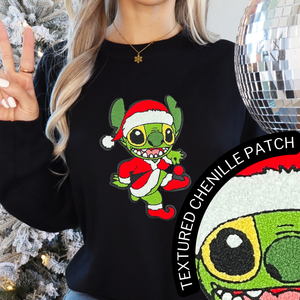 Stitchy Greench Patch Sweatshirt