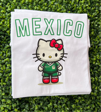 Load image into Gallery viewer, Mexico Kitty Soccer Tshirt
