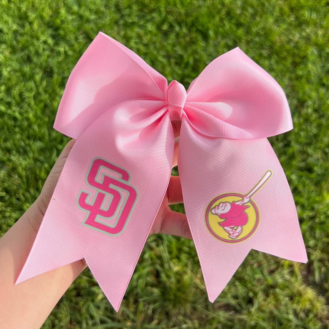 Padres Friar City Co Pink Bow