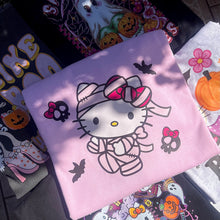 Load image into Gallery viewer, Pink Mummy Kitty Crew Sweatshirt
