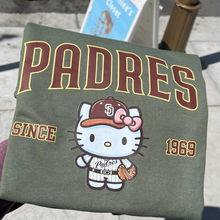 Load image into Gallery viewer, SD Baseball Kitty Since 1969 Sweatshirt
