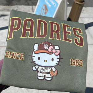 SD Baseball Kitty Since 1969 Sweatshirt