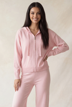 Load image into Gallery viewer, Hooded Zipper Cardigan Sweater
