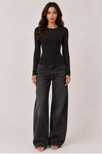 Load image into Gallery viewer, Crew Neck Long Sleeve Top
