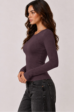 Load image into Gallery viewer, Crew Neck Long Sleeve Top
