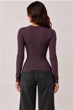 Load image into Gallery viewer, Crew Neck Long Sleeve Top
