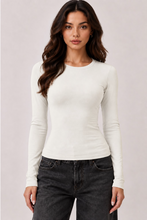 Load image into Gallery viewer, Crew Neck Long Sleeve Top
