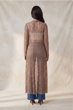 Load image into Gallery viewer, Self-tie Ruffle Trim Lace Cardigan
