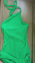 Load and play video in Gallery viewer, Joann Halter Dress Green
