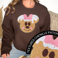 Load image into Gallery viewer, Mouse Cookie Patch Sweatshirt
