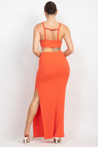 Sasha Dress Orange