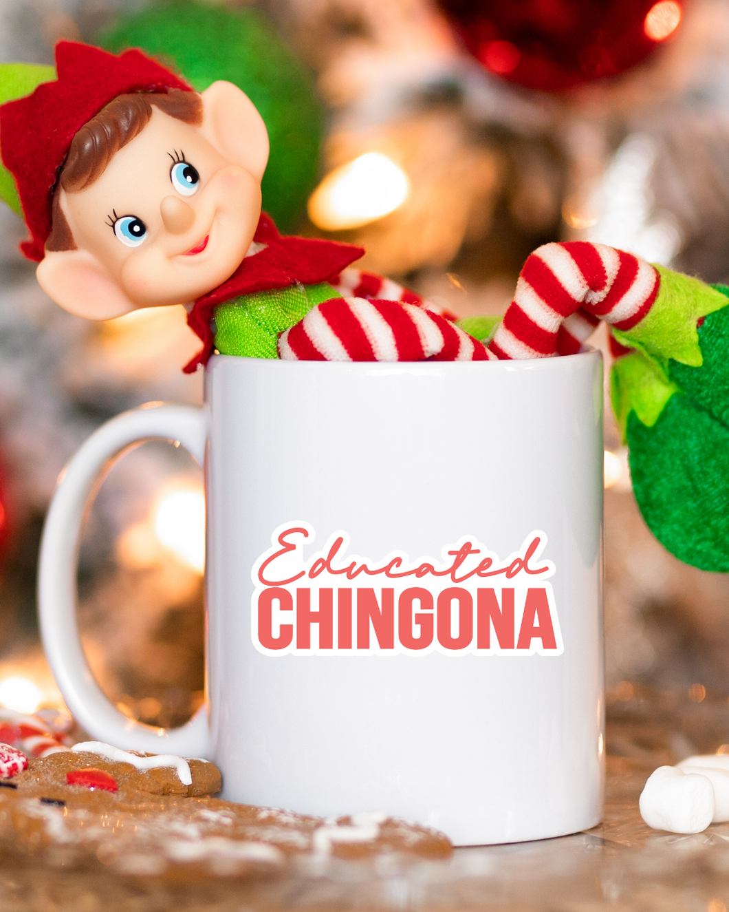 Educated Chingona Mug