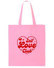 Load image into Gallery viewer, Self Love Club Tote Bag
