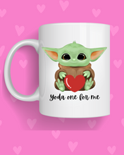 Load image into Gallery viewer, Yoda One For Me Mug

